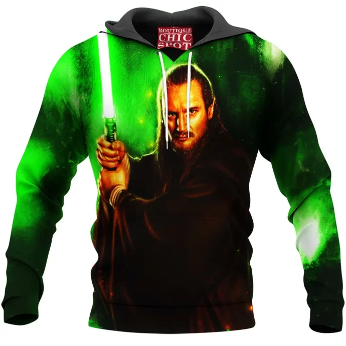 Qui-Gon Jinn Star War Movie Marvel Hoodie