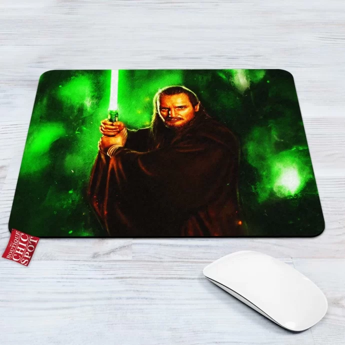 Qui-Gon Jinn Star War Movie Marvel Mouse Pad