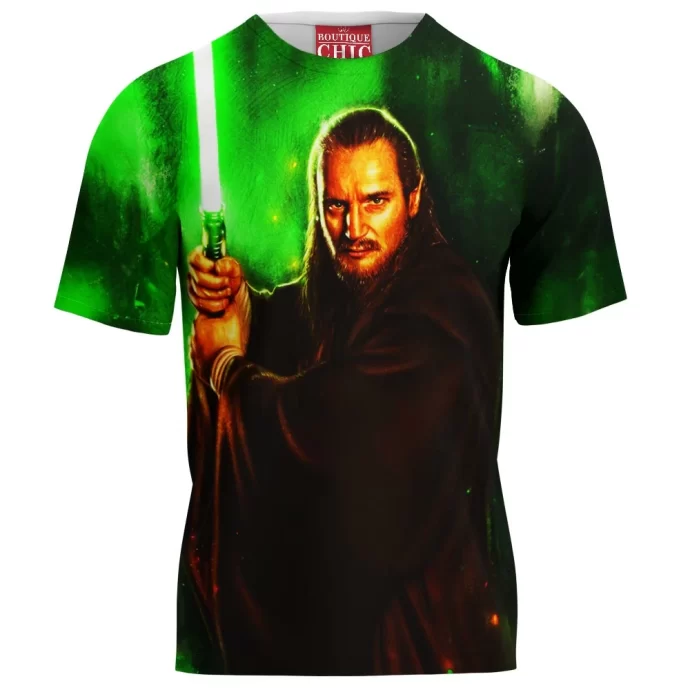 Qui-Gon Jinn Star War Movie Marvel T-Shirt