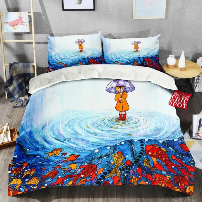 Puddle Bedding Set