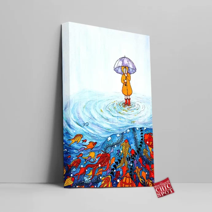 Puddle Canvas Wall Art