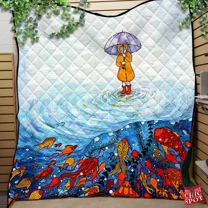 Puddle Quilt Blanket