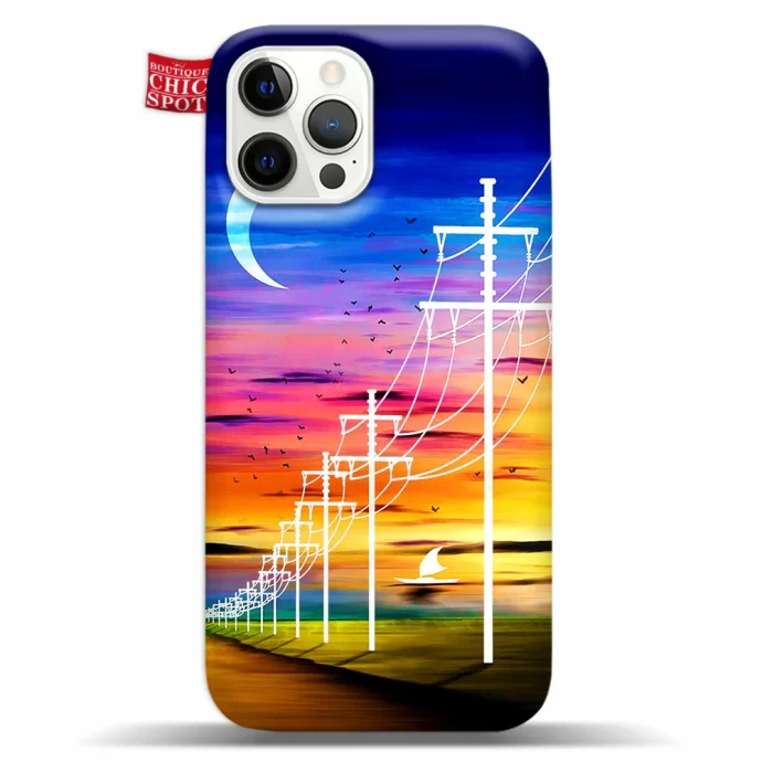 Oceanside In Negative Space Phone Case Iphone