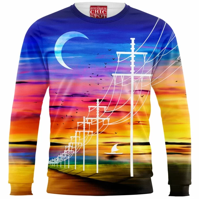 Oceanside In Negative Space Sweatshirt