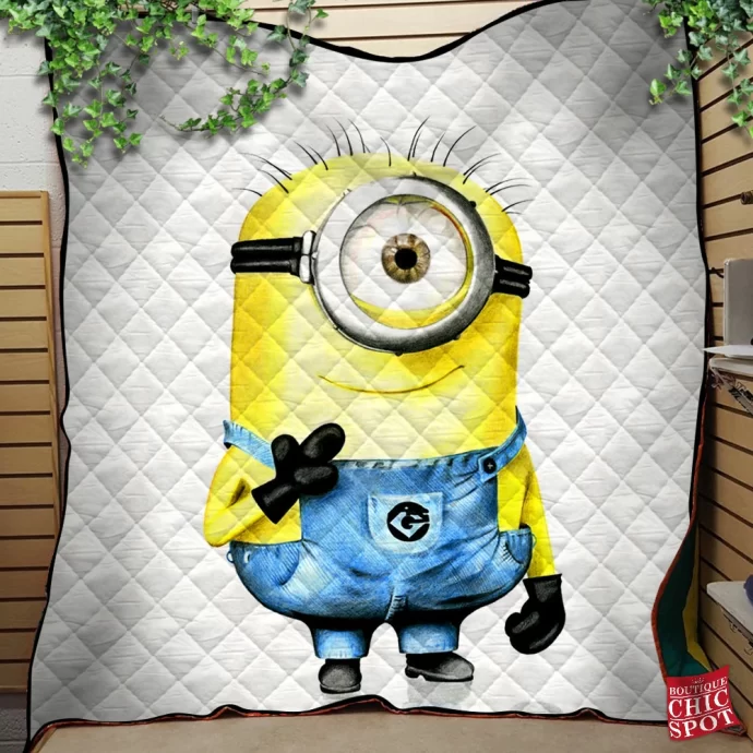 Minion Quilt Blanket