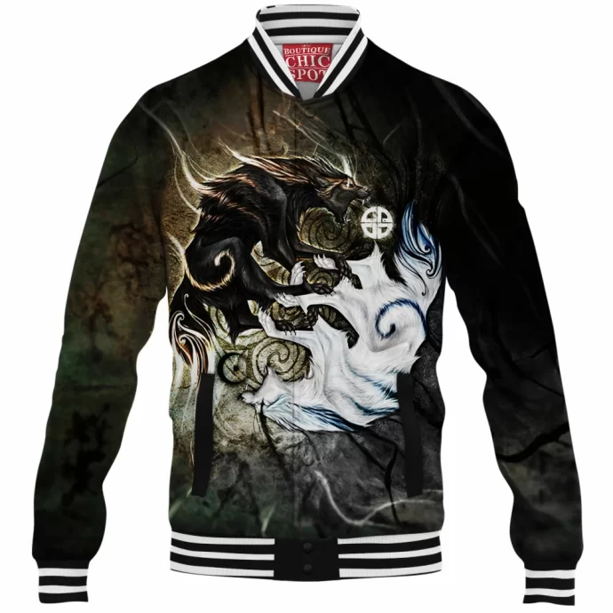 Ragnarok Wolf Baseball Jacket