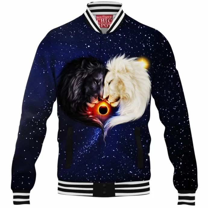 Yin Yang Lion Baseball Jacket