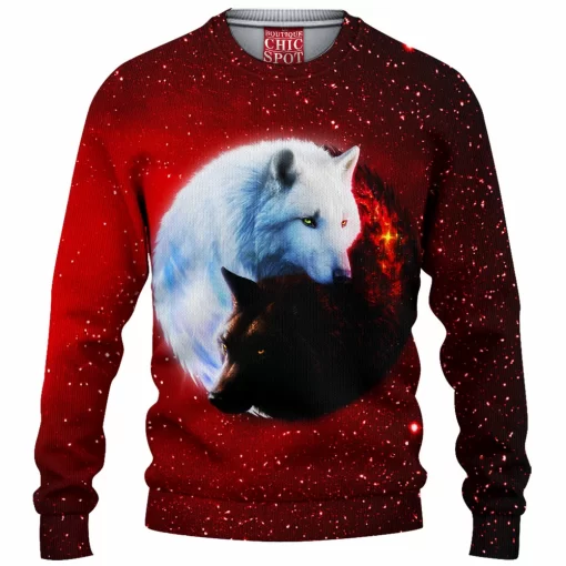 Wolf Mates Knitted Sweater