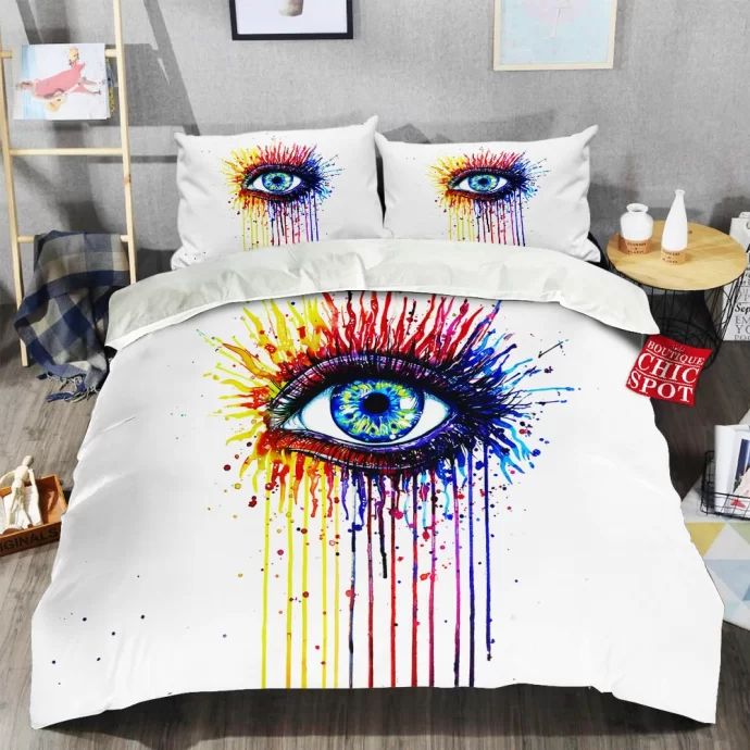 Rainbow Fire Bedding Set