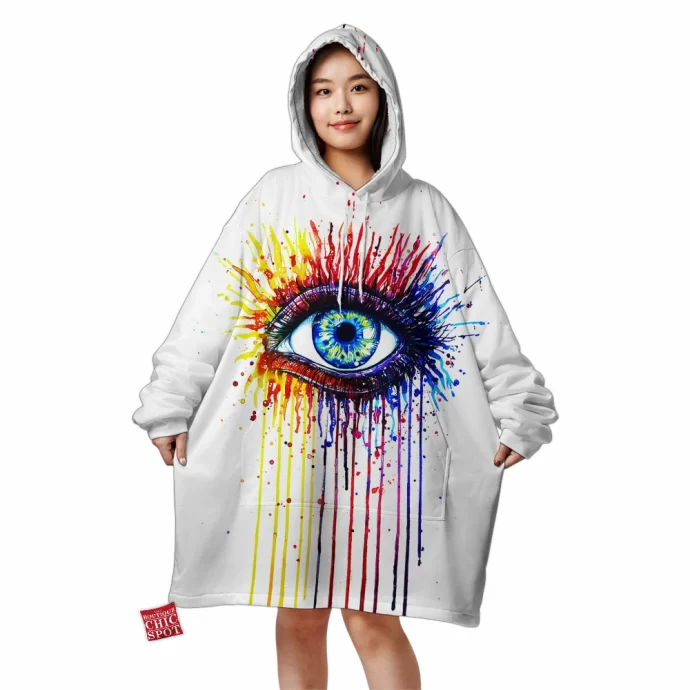 Rainbow Fire Blanket Hoodie