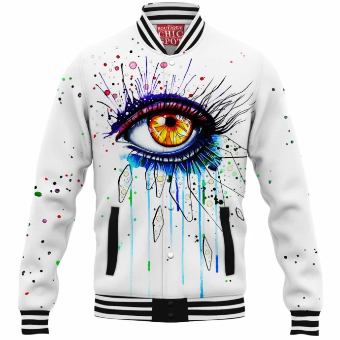 Abstract Feelings Baseball Jacket