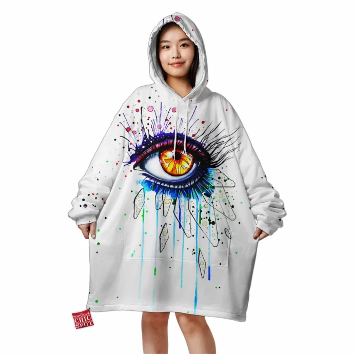 Abstract Feelings Blanket Hoodie