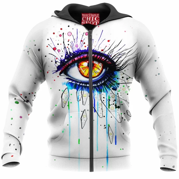 Abstract Feelings Zip Hoodie