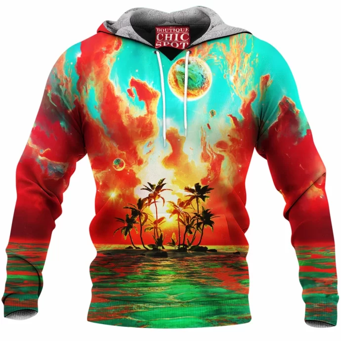 Summer Paradise Fleece Hoodie