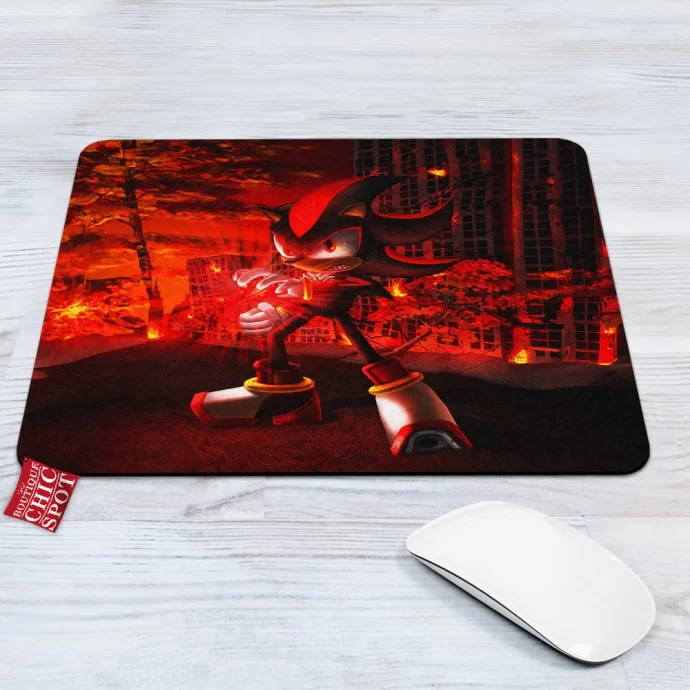 Shadow The Assassin In Black Mouse Pad