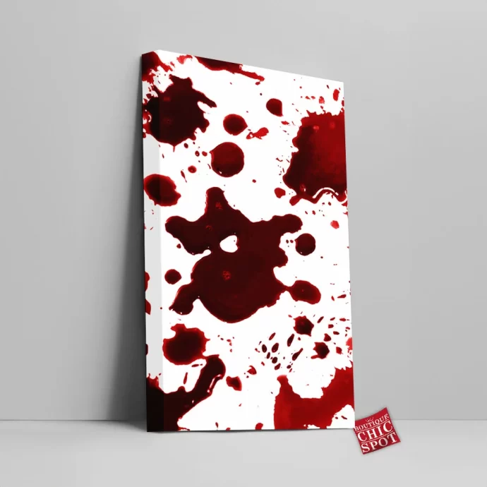 Shadows Blood Canvas Wall Art