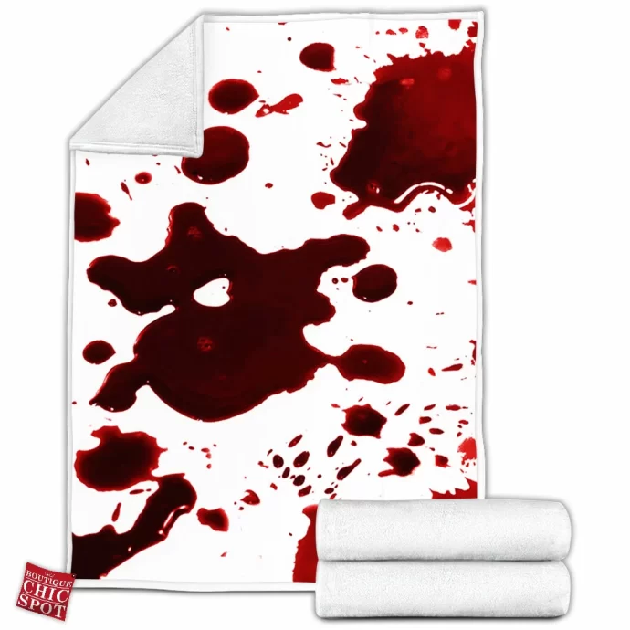 Shadows Blood Fleece Blanket