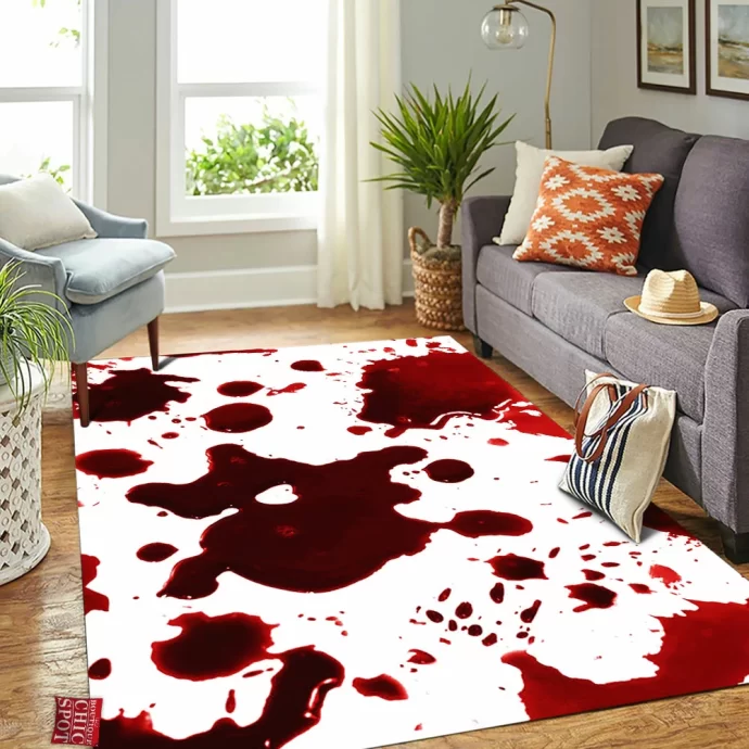 Shadows Blood Rectangle Rug