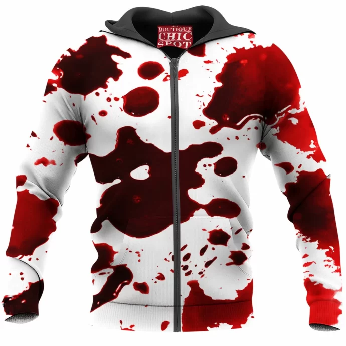 Shadows Blood Zip Hoodie