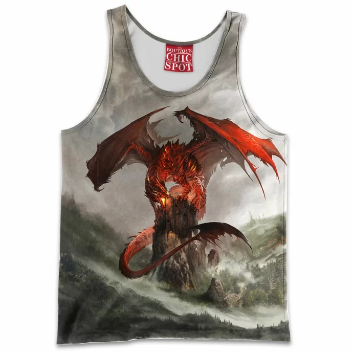 Red Dragon Tank Top