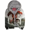 Dragon Zip-Fleece-Hoodie, Fantasy Zip-Fleece-Hoodie