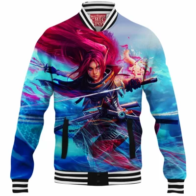 Game Baseball-Jacket, Shadowrun Baseball-Jacket