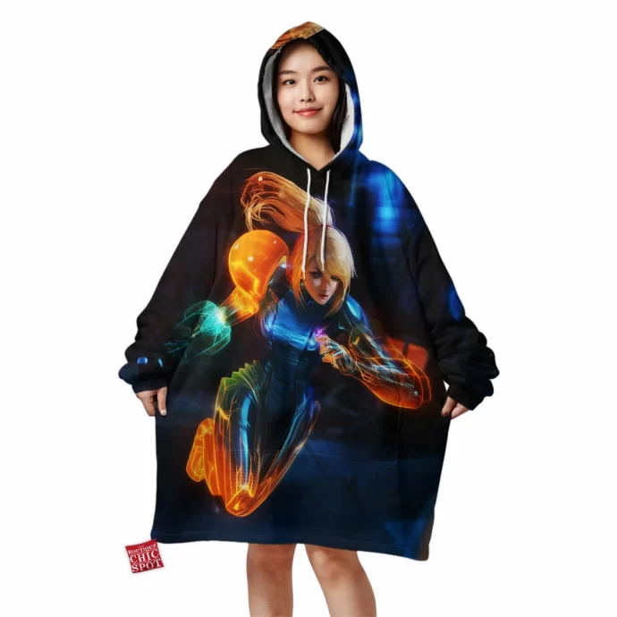 Samus Aran Blanket Hoodie