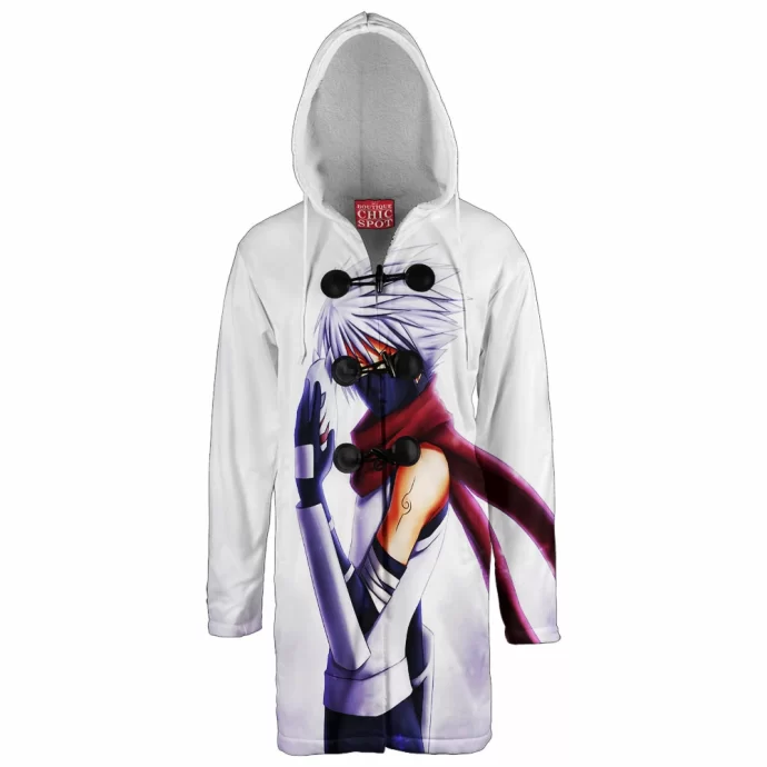 Kakashi Winter Hooded Cloak Coat