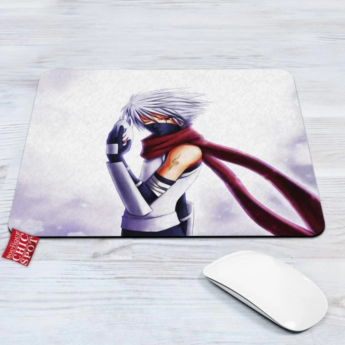 Kakashi Winter Mouse Pad