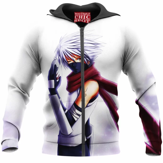 Kakashi Winter Zip Hoodie