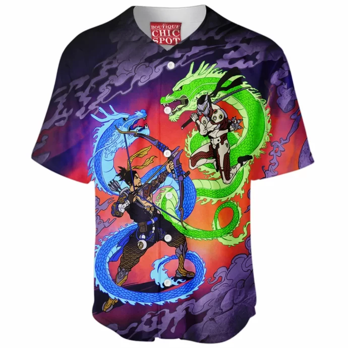 Overwatch Dragons Baseball Jersey