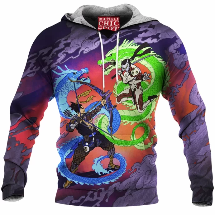 Overwatch Dragons Fleece Hoodie