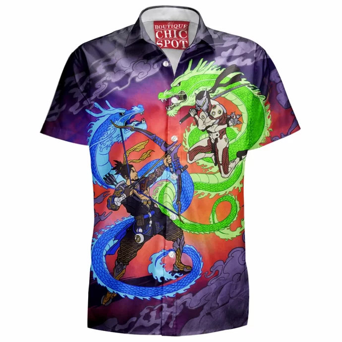 Overwatch Dragons Hawaiian Shirt