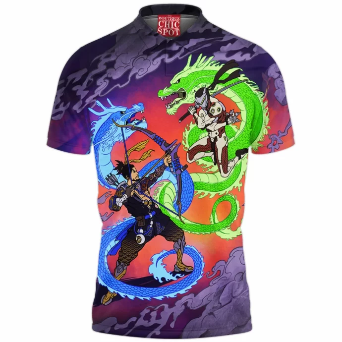 Overwatch Dragons Polo Shirt