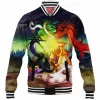 Animation Baseball-Jacket, Anime Baseball-Jacket, Cartoon Baseball-Jacket, Dragon Baseball-Jacket, Fantasy Baseball-Jacket