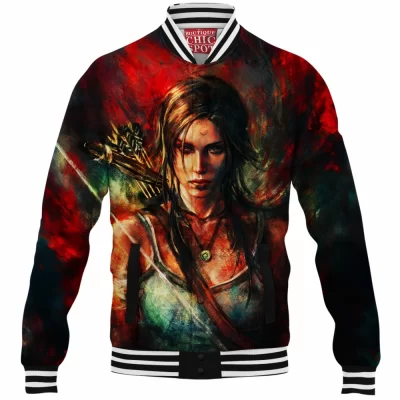 Game Baseball-Jacket, Tom Raider Baseball-Jacket