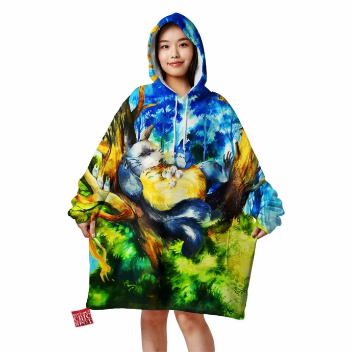 Totoro Blanket Hoodie