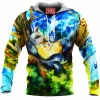 Anime Fleece-Hoodie, Totoro Fleece-Hoodie, Ghibli Fleece-Hoodie