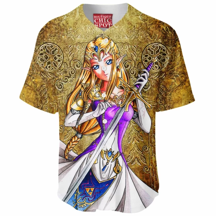 Princess Zelda Baseball Jersey