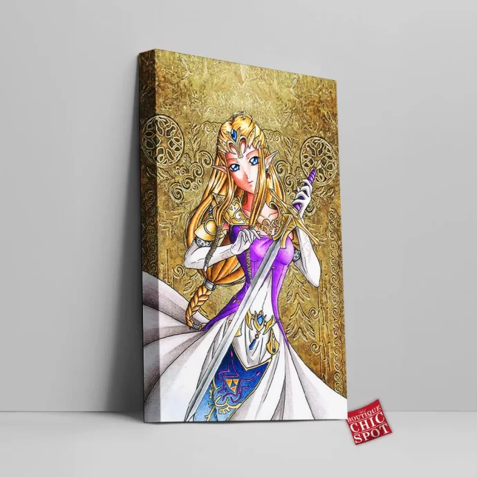 Princess Zelda Canvas Wall Art