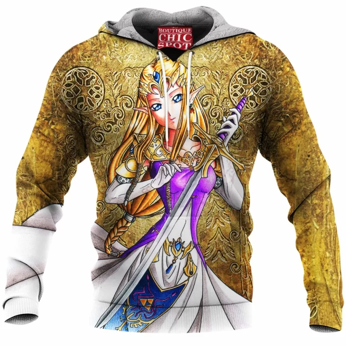 Princess Zelda Fleece Hoodie