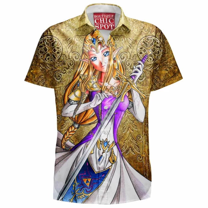 Princess Zelda Hawaiian Shirt