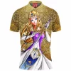 Game Polo Shirt, The Legend of Zelda Polo Shirt, Princess Zelda Polo Shirt
