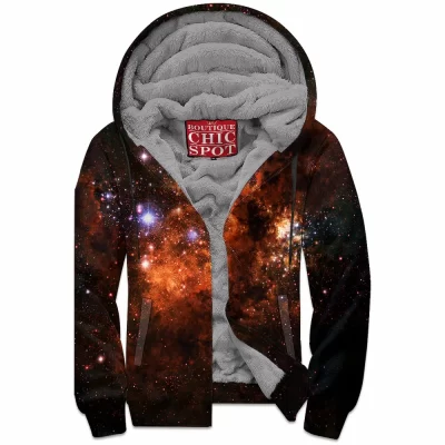 Nebula Zip-Fleece-Hoodie