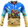 Game Fleece-Hoodie, Mario Fleece-Hoodie, Yoshi Fleece-Hoodie