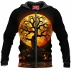 Trick Or Tree Zip-Hoodie
