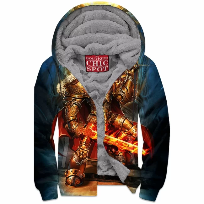 T DUONG Boutique 1793 Zip Fleece Hoodie