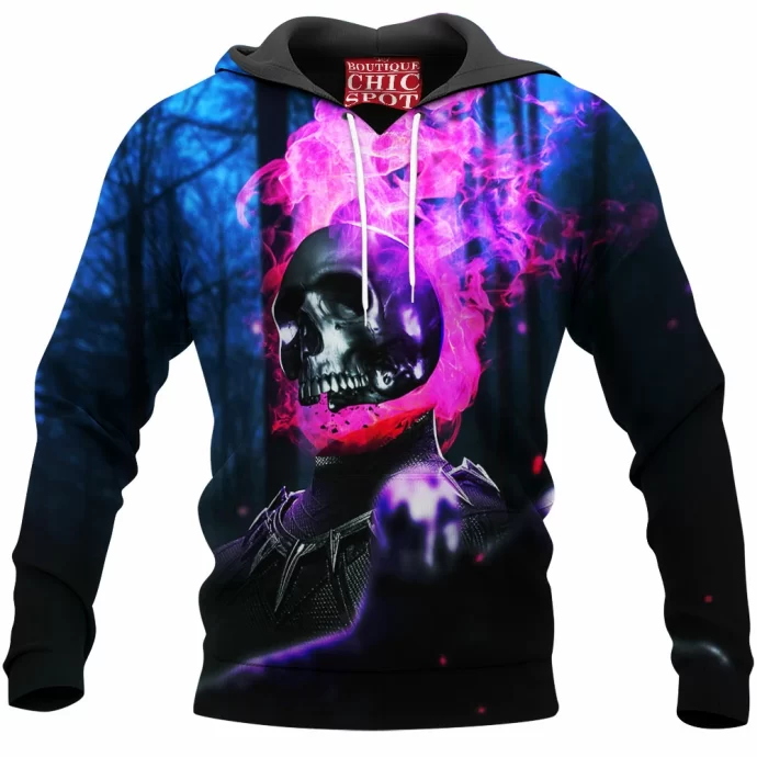 Ghost Rider Black Panther Hoodie