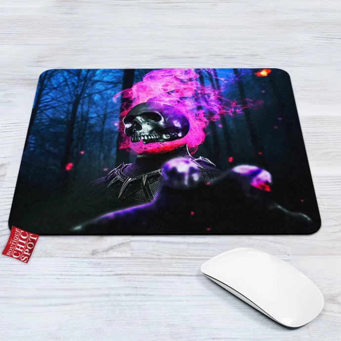 Ghost Rider Black Panther Mouse Pad