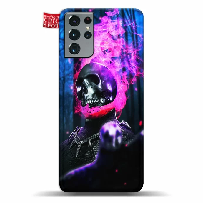 Ghost Rider Black Panther Phone Case Samsung